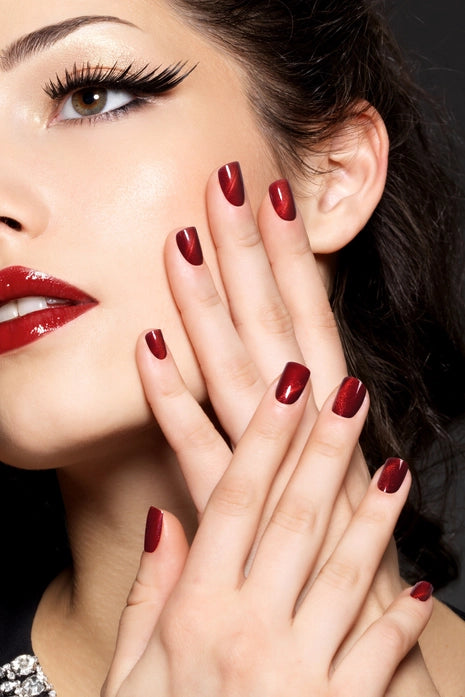 Starlite Red | Soft & Durable Press-On Nails
