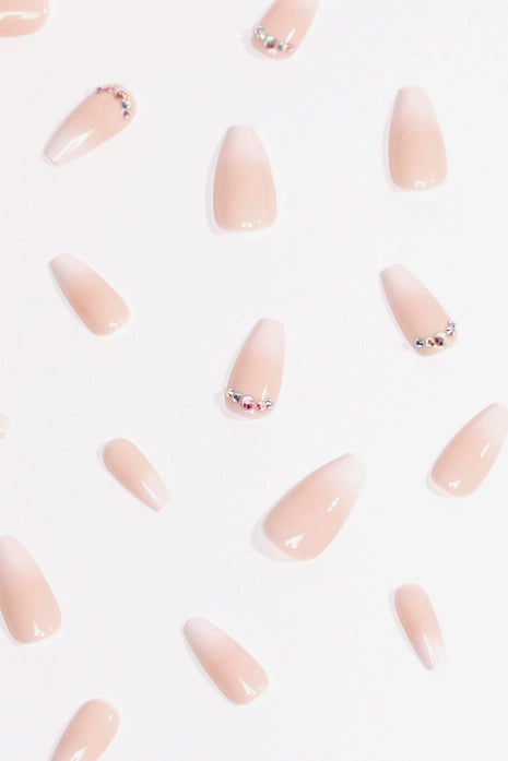 Strawberry Mousse | Soft & Durable Press-On Nails