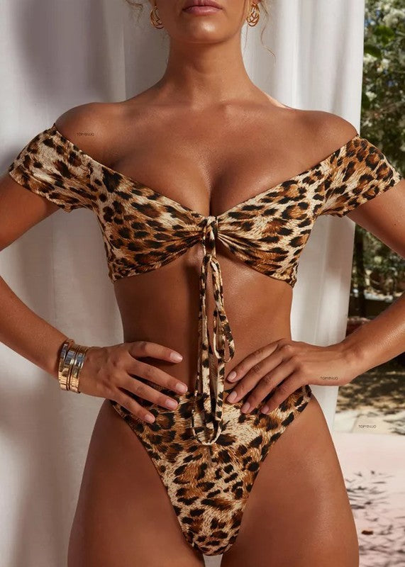 St. Lucia Leopard Bikini Set