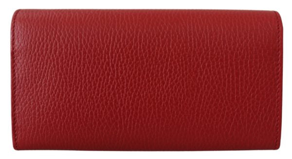 Gucci Red Icon Leather Wallet