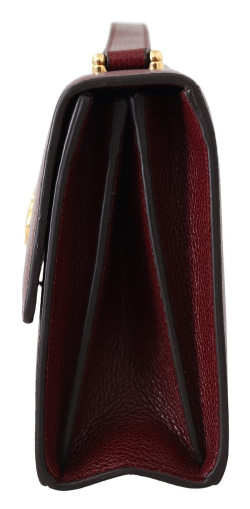 Gucci Red Leather Zumi Shoulder Bag