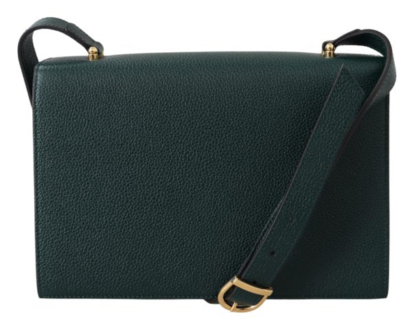 Gucci Green Leather Zumi Shoulder Bag