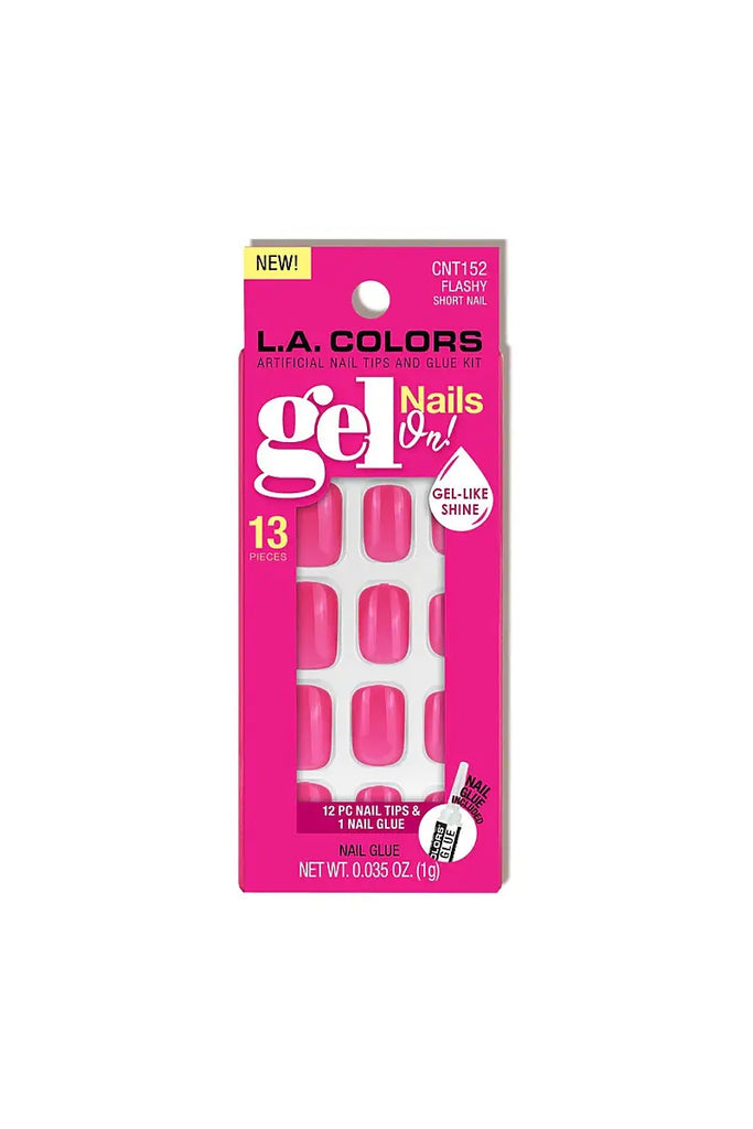 LA Colors Gel Nails Nail Tips Kit CNT152 Fierce